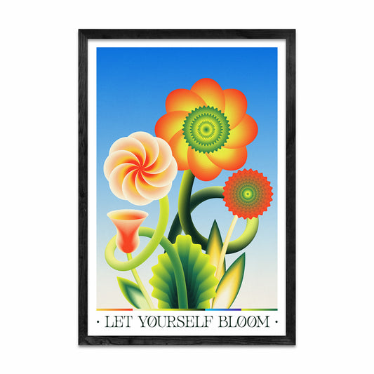 Let Yourself Bloom Poster